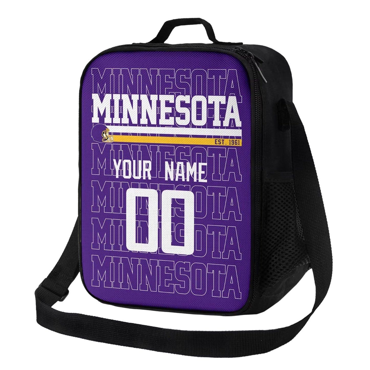 Custom Minnesota Lunch Tote Durable Material for Everyday Use
