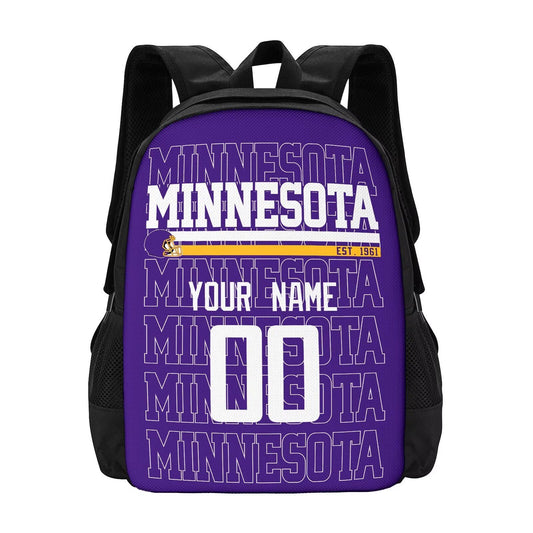 Minnesota Personalized Backpack Trendy and Practical