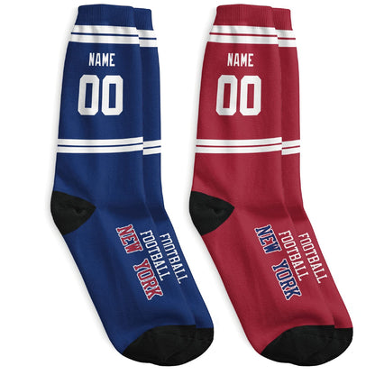 New York Custom Sports Socks Perfect Fan Choice