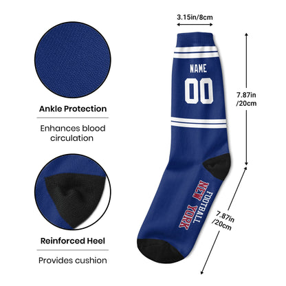 New York Custom Sports Socks Perfect Fan Choice