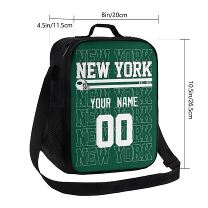 Custom New York Lunch Tote Lightweight Design for Travel or Work