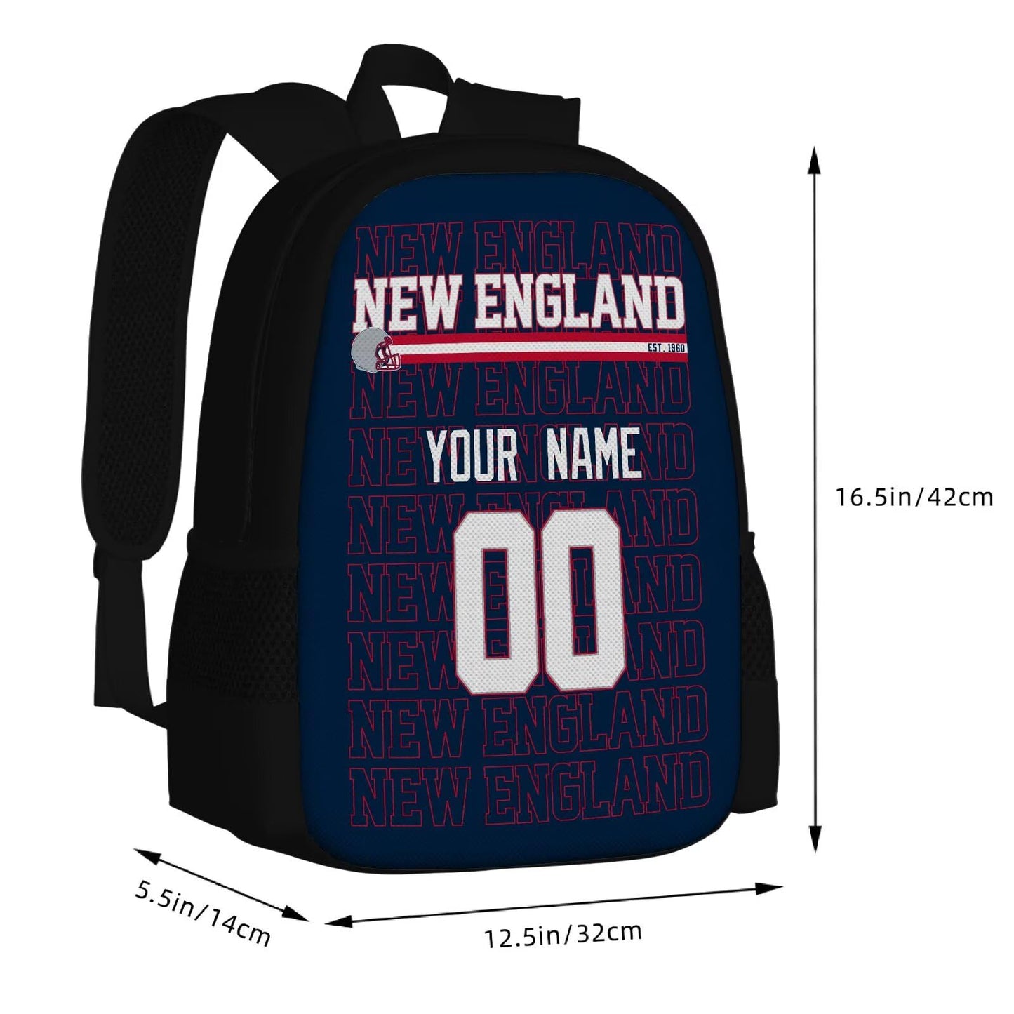 New England Custom Backpack Comfortable and Strong