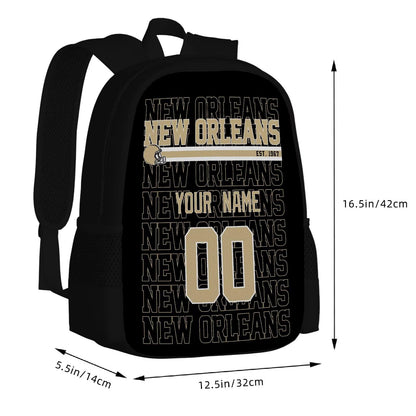 New Orleans Personalized Backpack with Stylish Design
