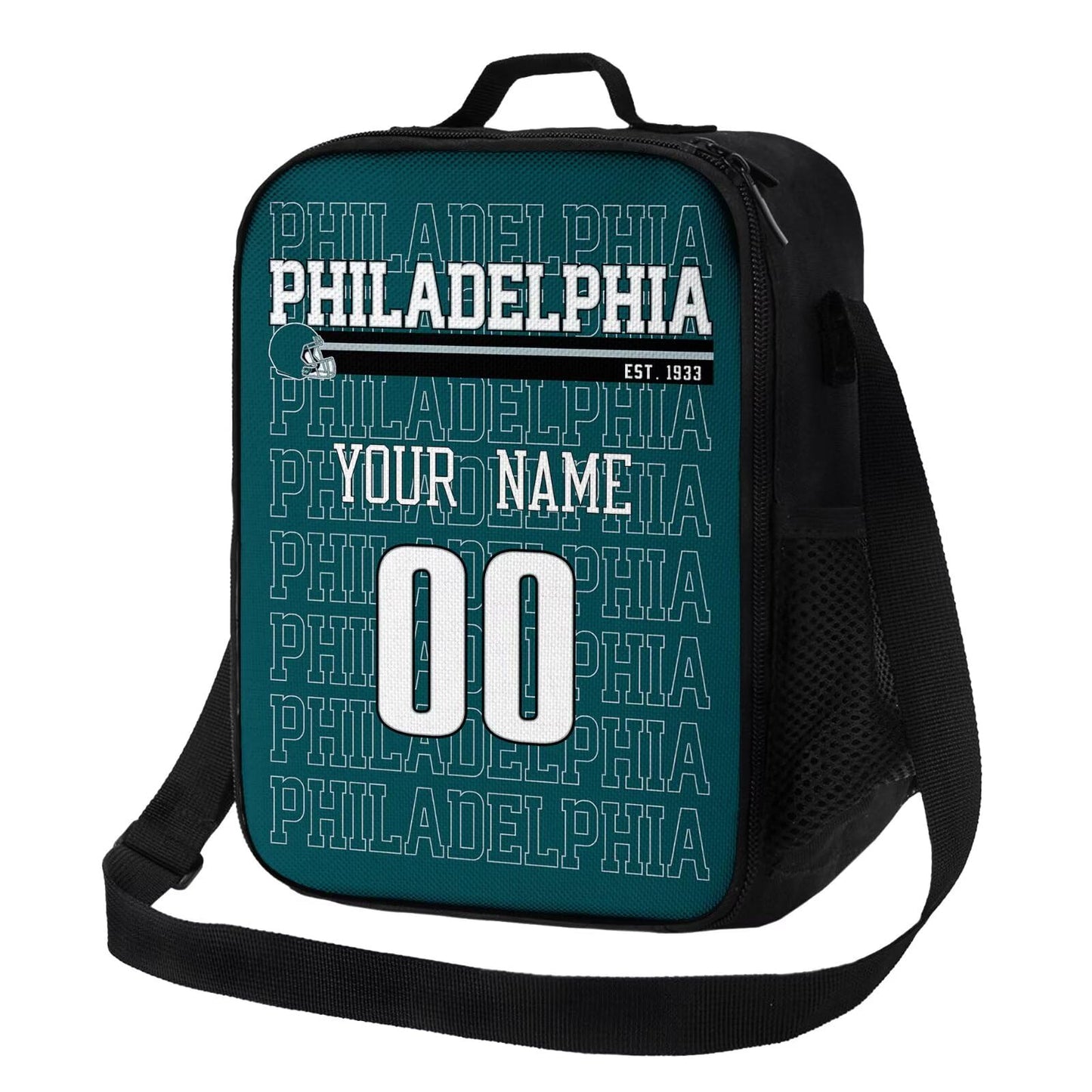 Custom Philadelphia Lunch Box Bag Easy to Carry and Store