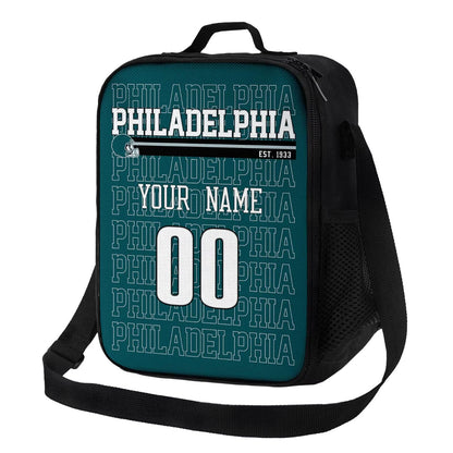 Custom Philadelphia Lunch Box Bag Easy to Carry and Store