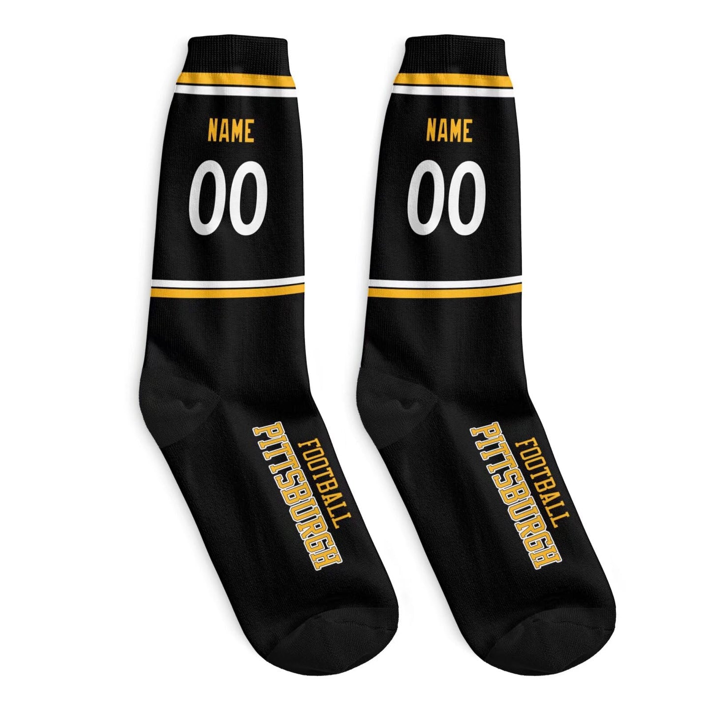 Classic Pittsburgh Custom Socks for Everyday Outfits