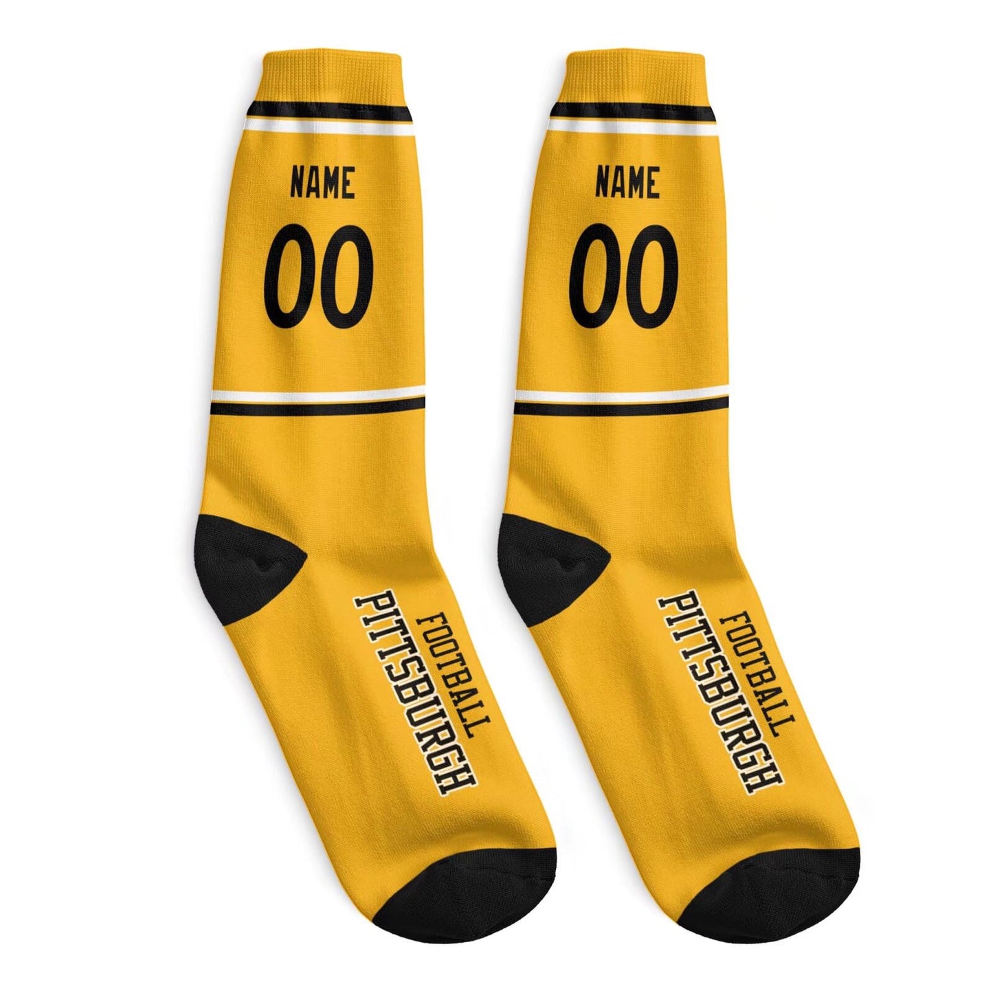 Classic Pittsburgh Custom Socks for Everyday Outfits