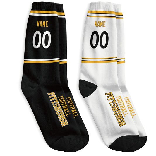 Classic Pittsburgh Custom Socks for Everyday Outfits