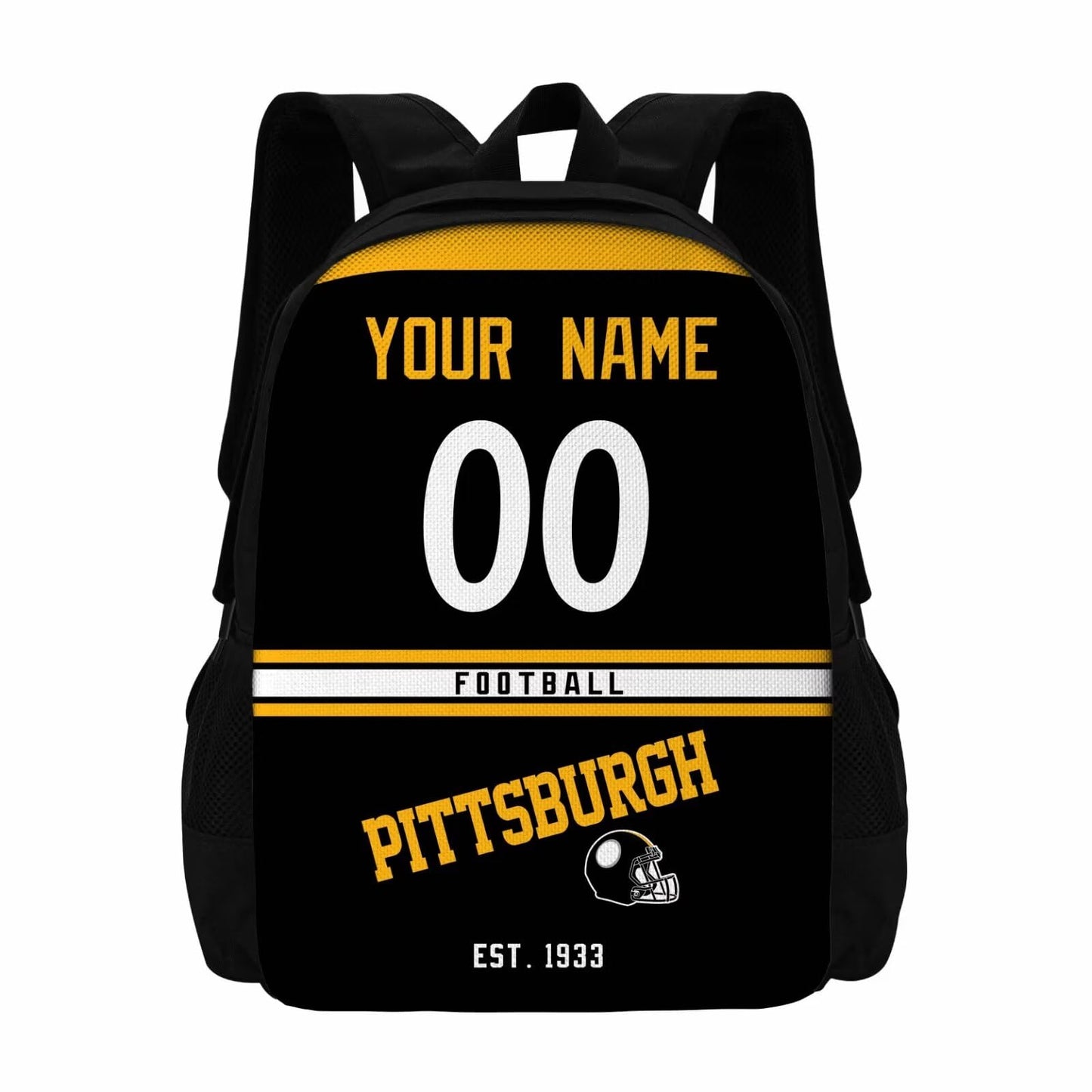 Pittsburgh Personalized Backpack with Sleek Design
