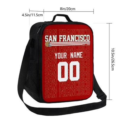 Custom San Francisco Lunch Bag Perfect for Students or Professionals