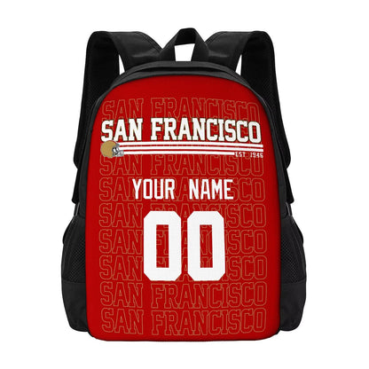 San Francisco Custom Backpack with Sleek and Sporty Style