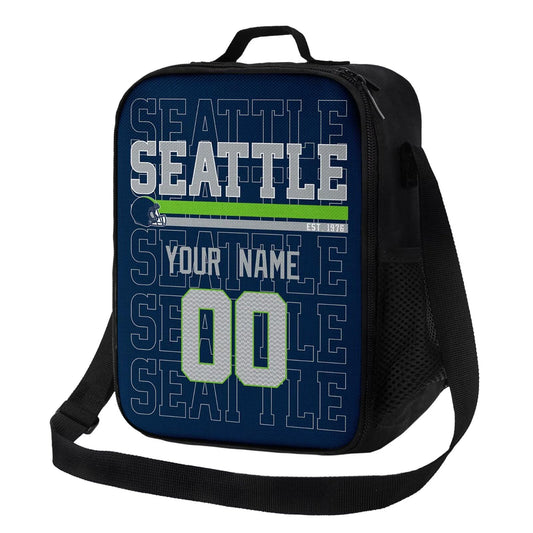 Personalized Seattle Lunch Tote Spacious and Reusable