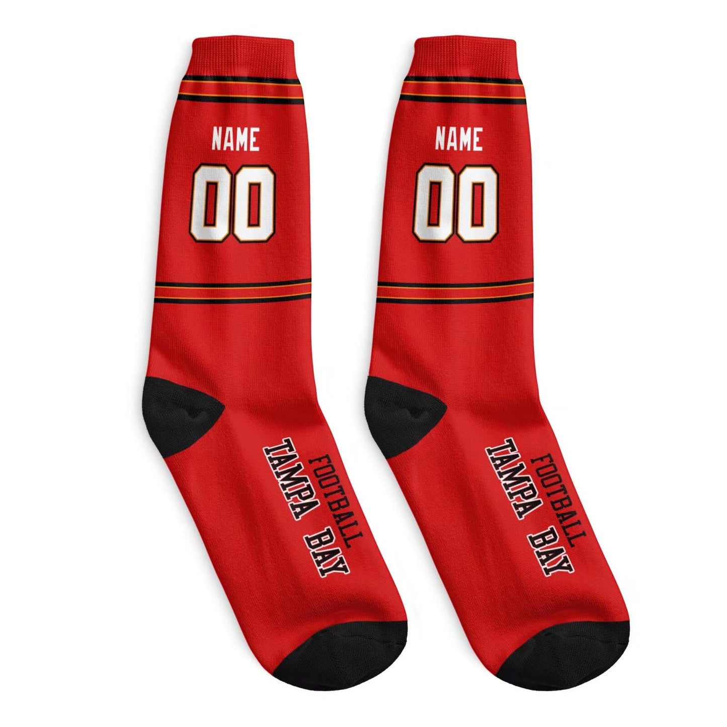 Custom Tampa Socks for Travel and Daily Style