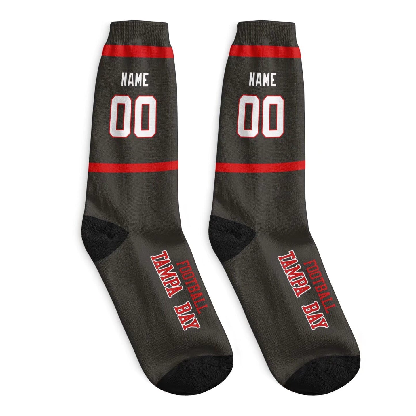 Custom Tampa Socks for Travel and Daily Style