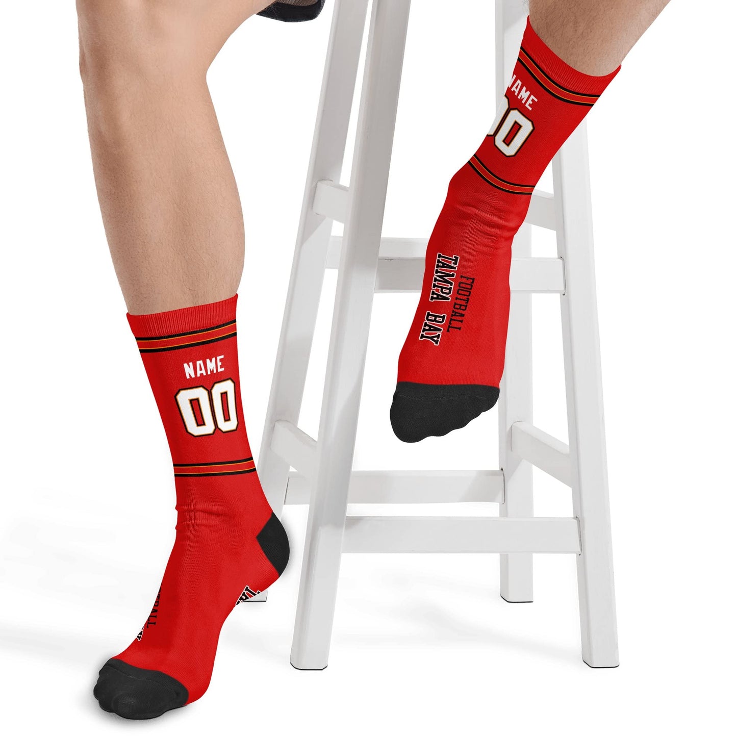 Custom Tampa Socks for Travel and Daily Style