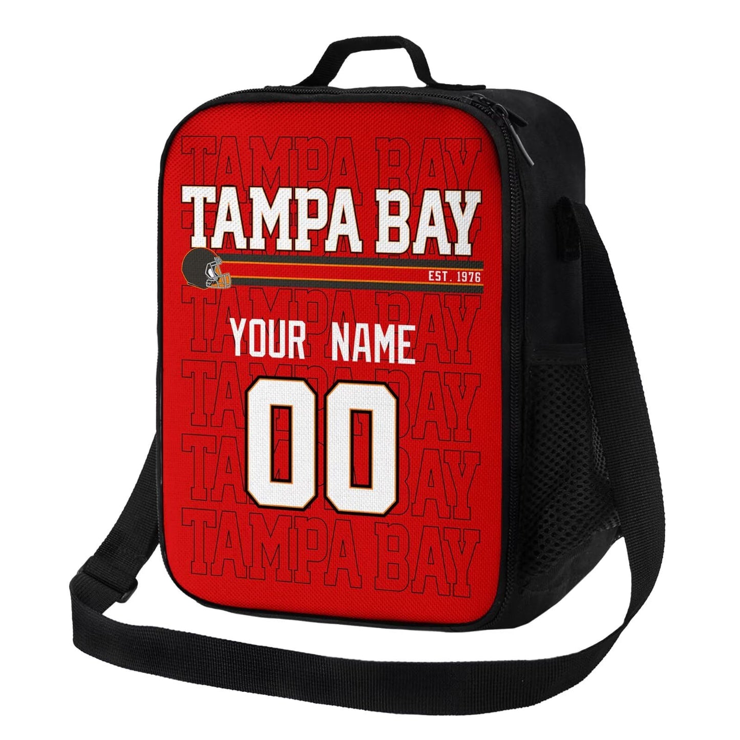 Custom Tampa Lunch Box Bag Stylish Design for Fans