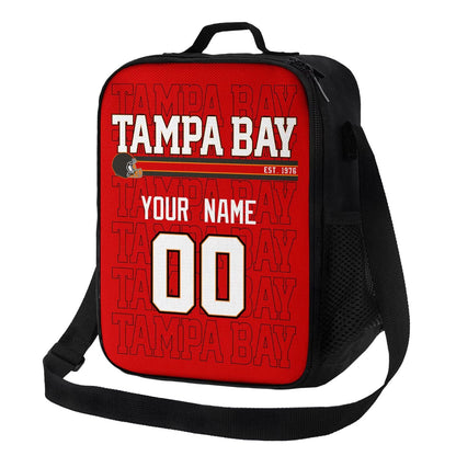 Custom Tampa Lunch Box Bag Stylish Design for Fans