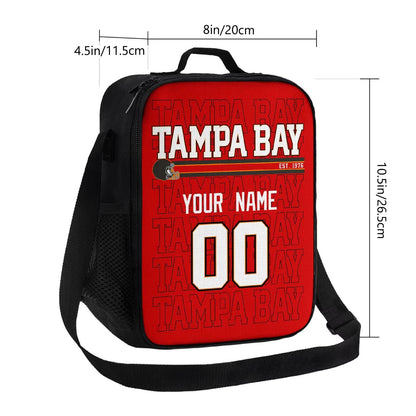 Custom Tampa Lunch Box Bag Stylish Design for Fans
