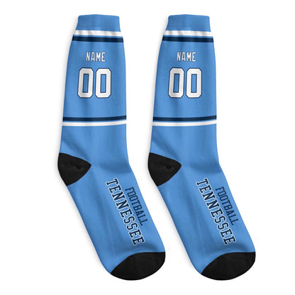 Personalized Tennessee Sports Socks Fashion Choice