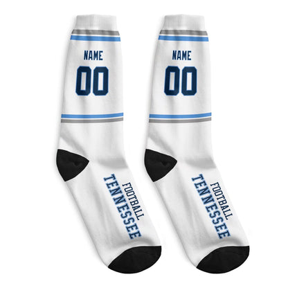 Personalized Tennessee Sports Socks Fashion Choice